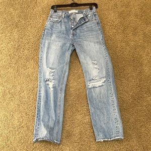 Denim Forum High Rise Loose jeans